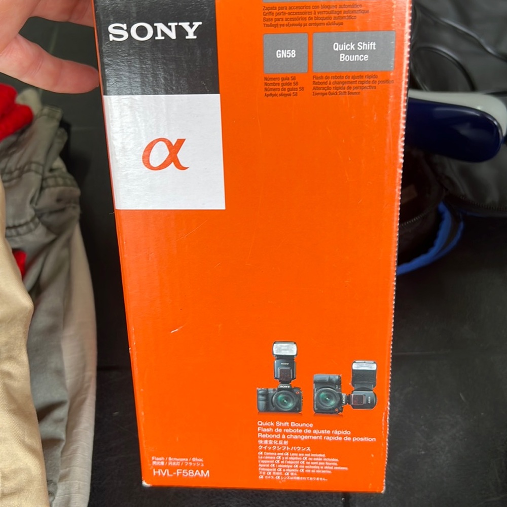 New Sony Auto-lock Accessory Shoe GN58, HVL-F58AM